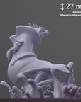 Eelho (Eel Hound) - Fantastic Creatures - 3d Printed Miniature Sculpted by Cast N Play