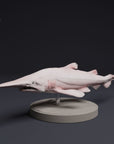 Goblin Shark - 3d Printed 1:32 Scale Miniature Sculpted by Animal Den