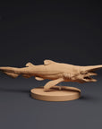 Goblin Shark - 3d Printed 1:32 Scale Miniature Sculpted by Animal Den