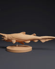 Goblin Shark - 3d Printed 1:32 Scale Miniature Sculpted by Animal Den