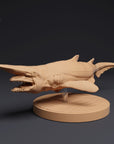 Goblin Shark - 3d Printed 1:32 Scale Miniature Sculpted by Animal Den