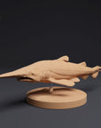 Goblin Shark - 3d Printed 1:32 Scale Miniature Sculpted by Animal Den
