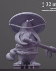Penguin Shogun - Fantasy Pets - 3d Printed Miniature Sculpted by Tainted Saint Miniatures