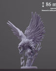 Lightning Harrier - Brambleheart - 3d Printed Miniature sculpted by Kraken Games Lab