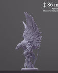 Lightning Harrier - Brambleheart - 3d Printed Miniature sculpted by Kraken Games Lab