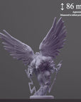 Lightning Harrier - Brambleheart - 3d Printed Miniature sculpted by Kraken Games Lab