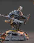 Rizza Gekko - Anthrosaurs of Triju - 3d Printed Miniature sculpted by Daybreak Miniatures