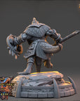 Rizza Gekko - Anthrosaurs of Triju - 3d Printed Miniature sculpted by Daybreak Miniatures