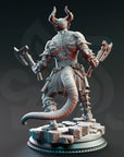Devil Warriors of the Hells, Nosmeni Warriors - 3d Printed Miniature Sculpted by DM Stash