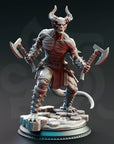 Devil Warriors of the Hells, Nosmeni Warriors - 3d Printed Miniature Sculpted by DM Stash