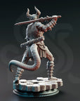 Devil Warriors of the Hells, Nosmeni Warriors - 3d Printed Miniature Sculpted by DM Stash