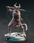 Devil Warriors of the Hells, Nosmeni Warriors - 3d Printed Miniature Sculpted by DM Stash
