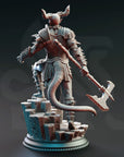 Devil Warriors of the Hells, Nosmeni Warriors - 3d Printed Miniature Sculpted by DM Stash