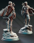 Elf Hellspawn Hunter Ranger, Virana - 3d Printed Miniature Sculpted by DM Stash