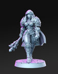 Caliope - Order of the Iron Lily - 3d Printed Miniature Sculpted by RN Estudio