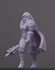 Caliope - Order of the Iron Lily - 3d Printed Miniature Sculpted by RN Estudio