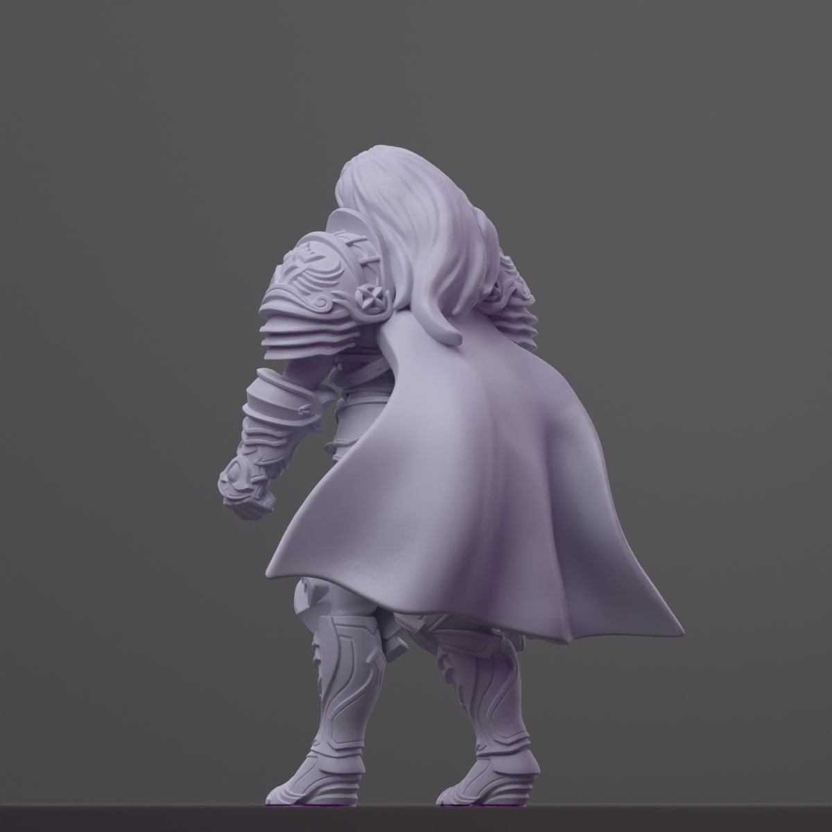 Caliope - Order of the Iron Lily - 3d Printed Miniature Sculpted by RN Estudio