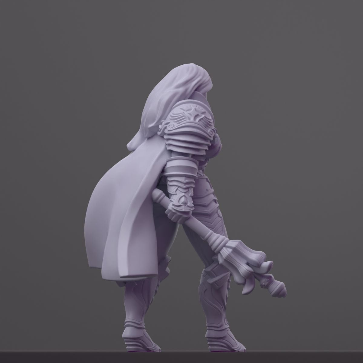 Caliope - Order of the Iron Lily - 3d Printed Miniature Sculpted by RN Estudio