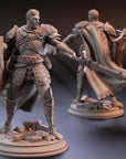 Lizarin, Paladin of Renmaeth - 3d Printed Miniature Sculpted by DM Stash