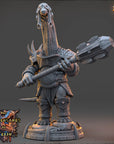 Sebul Bracco - Anthrosaurs of Triju - 3d Printed Miniature sculpted by Daybreak Miniatures