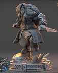 Leif Ashwarden - Descendants of Tyr - 3d Printed Miniature sculpted by Daybreak Miniatures