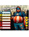 Snacktain America - 3d Printed Miniature Sculpted by Falcata3d