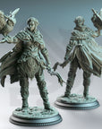 Jesmira the Jaded, Feywalker Ranger - 3d Printed Miniature Sculpted by DM Stash