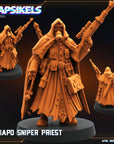 Quiapo Sniper Priest - 3d Printed Miniature Sculpted by Papsikels Miniatures