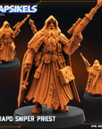 Quiapo Sniper Priest - 3d Printed Miniature Sculpted by Papsikels Miniatures