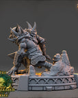 Drubz Bonefist - The Bonebranch Tribe (Goblins) - 3d Printed Miniature sculpted by Daybreak Miniatures