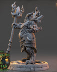 Master Solrath Nyxwither - Walkers of Ferro Forest (Woodfolk) - 3d Printed Miniature sculpted by Daybreak Miniatures