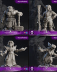 Howlbreaker Adventurers - Howlbreaker Adventurers vs Kobold Lycans - 3d Printed Miniature by Blackcrest Miniatures