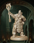 Dwarf Champions - Army of Chaos Dwarfs- 3d Printed Miniature Sculpted by Monolith Arts