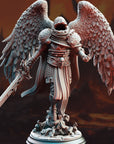 Soulreaper Angel, Eranemeli the Soulbringer - 3d Printed Miniature Sculpted by DM Stash