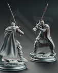 Field Marshal Kurt Williams, Commander of Baldur - 3d Printed Miniature Sculpted by DM Stash