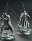 Field Marshal Kurt Williams, Commander of Baldur - 3d Printed Miniature Sculpted by DM Stash