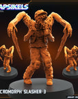 Necromorph Slasher - 3d Printed Miniature Sculpted by Papsikels Miniatures