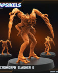 Necromorph Slasher - 3d Printed Miniature Sculpted by Papsikels Miniatures