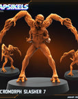 Necromorph Slasher - 3d Printed Miniature Sculpted by Papsikels Miniatures