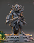 Narkz the Hollow - The Bonebranch Tribe (Goblins) - 3d Printed Miniature sculpted by Daybreak Miniatures