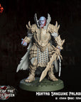 Mortas, Sanguine Paladin - 3d Printed Miniature Sculpted by Crippled God Foundry