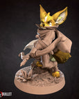 Foxfolk Hunter - 3d Printed Miniature sculpted by Bite the Bullet