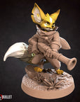 Foxfolk Hunter - 3d Printed Miniature sculpted by Bite the Bullet