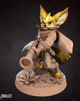 Foxfolk Hunter - 3d Printed Miniature sculpted by Bite the Bullet