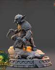 Thrizz Sharpnose - The Bonebranch Tribe (Goblins) - 3d Printed Miniature sculpted by Daybreak Miniatures