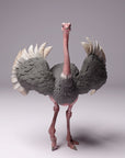 North African Ostrich Male - 3d Printed 1:24 Scale Miniature by Animal Den