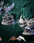Cassiel, Heaven's Sentinel - Better the Devil You Know - 3d Printed Miniature Sculpted by White Werewolf Tavern