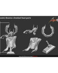 Cassiel, Heaven's Sentinel Bust - Better the Devil You Know - 3d Printed Miniature Sculpted by White Werewolf Tavern