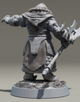 King Dawntredder - Kings of Karmaaz (Lionfolk) - 3d Printed Miniature sculpted by Daybreak Miniatures