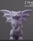 Wyrmine - Curious Critters of Whimsy Isle - 3d Printed Miniature Sculpted by Velrock Art Miniatures